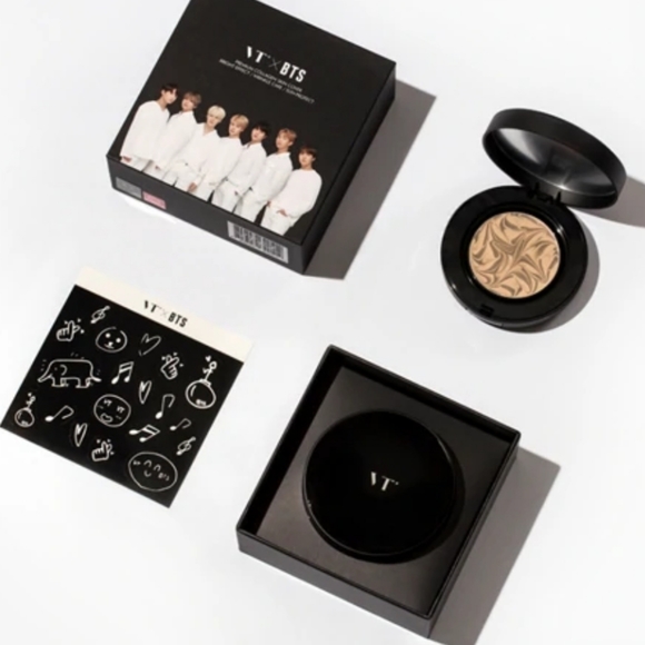 VT Cosmetics VT X BTS Collagen Pact, Black - Picture 5 of 12